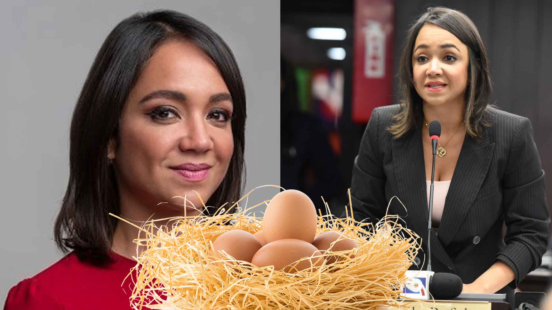 El Huevo Que Puso Faride Raful No Es Pequeño