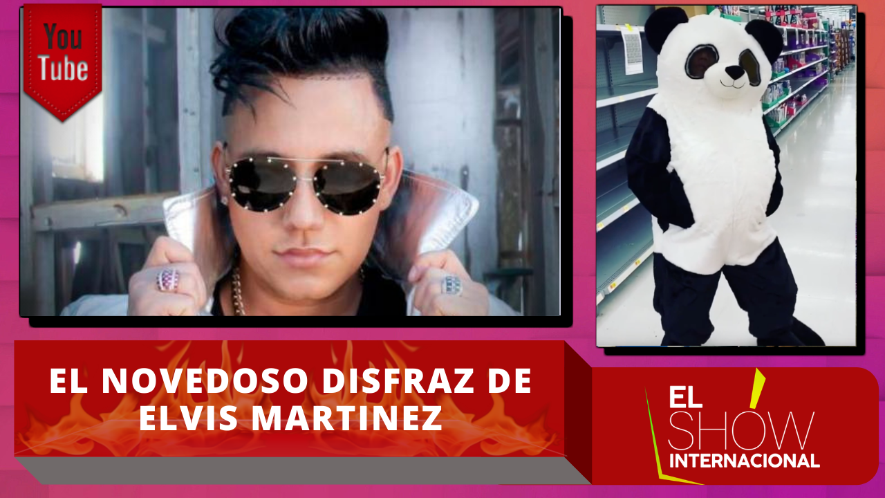 Elvis Martinez Sorprende A Todos Con Su Increíble Disfraz De Oso