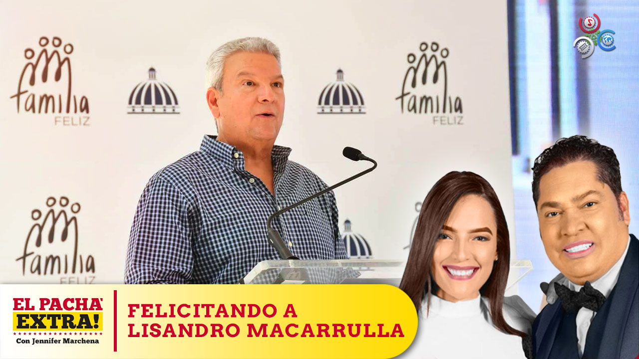 Felicitando A Lisandro Macarulla Por La Construcción De Casas A Maestros De Baní | Pacha Extra 