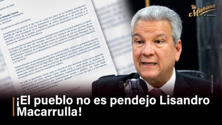¡El Pueblo No Es Pendejo Lisandro Macarrulla!
