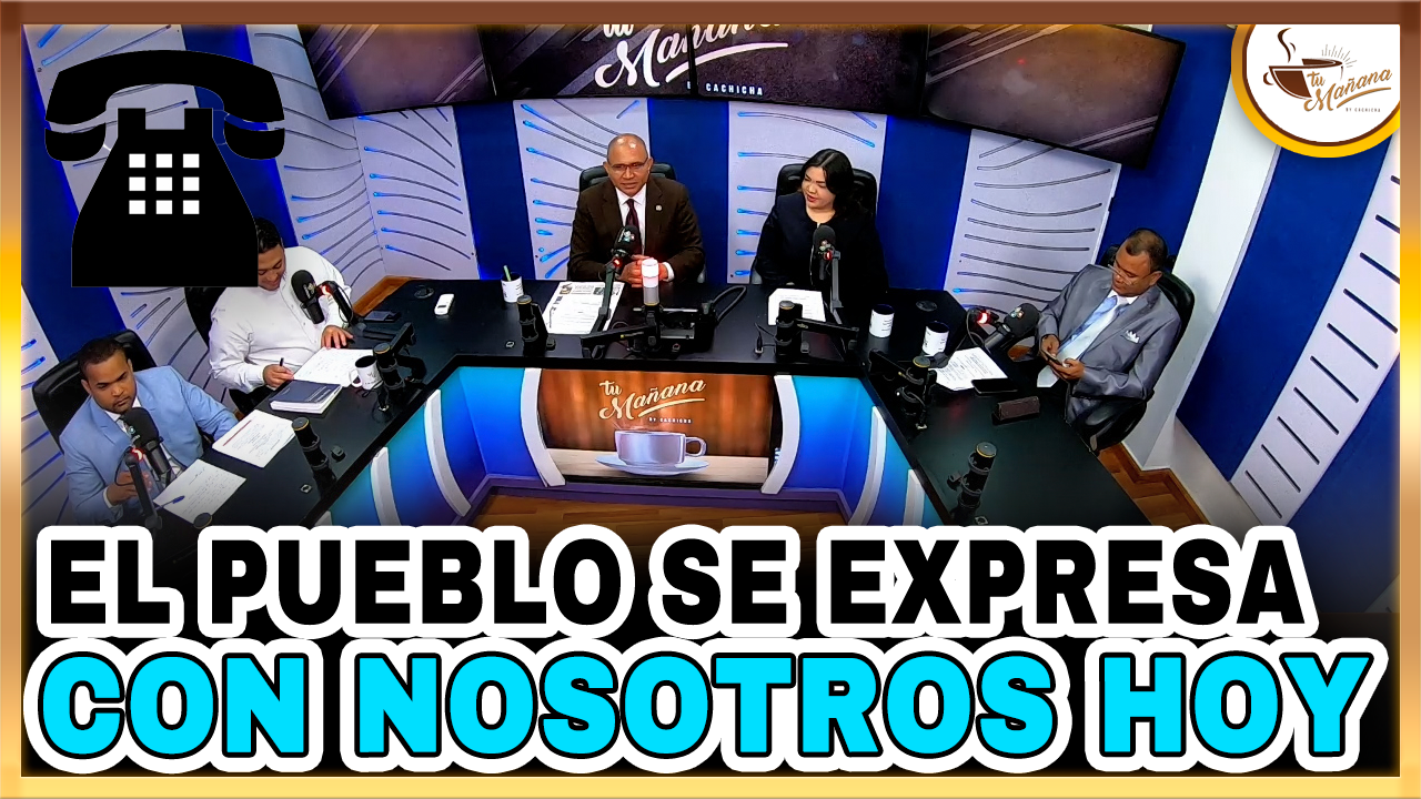 El Pueblo Se Expresa Con Nosotros Hoy 04-1-2022 | Tu Mañana By Cachicha