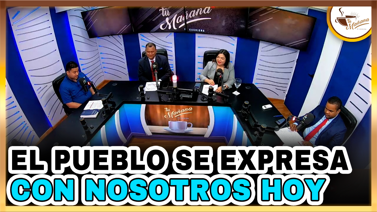 El Pueblo Se Expresa Con Nosotros Hoy 13-01-2022 | Tu Mañana By Cachicha