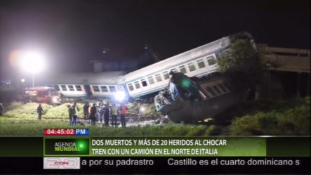 Dos Muertos Y Más De 20 Heridos Al Chocar Tren Con Camión