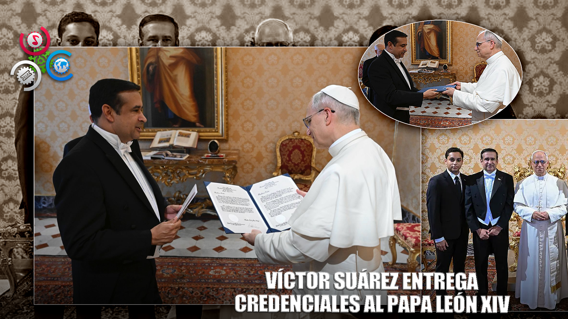 Embajador Víctor Suárez Presenta Cartas Credenciales Ante La Santa Sede