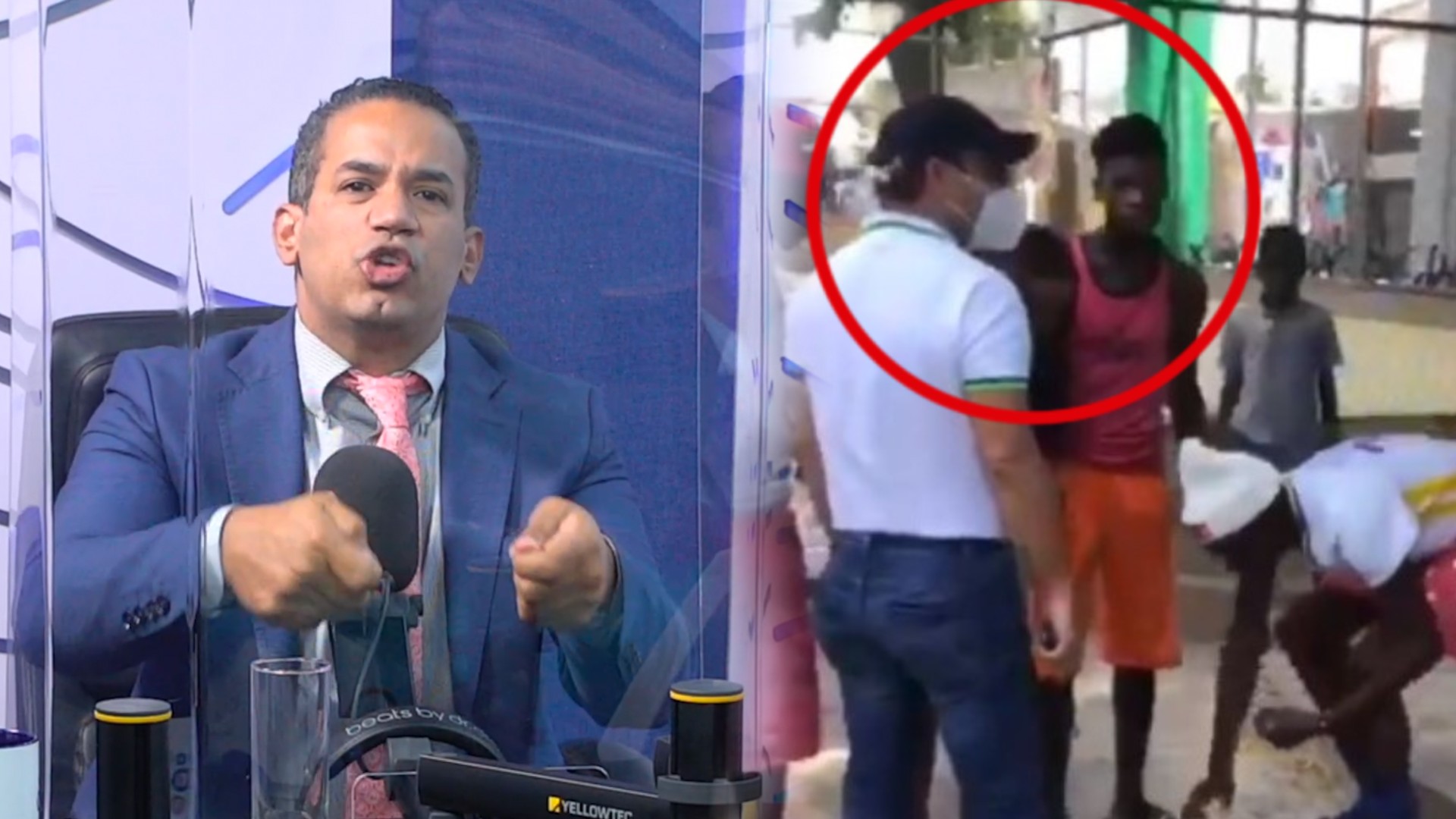 Emilio López Da Su Versión Tras Abel Martínez Haber Expulsado Grupo De Haitianos De Un Parque