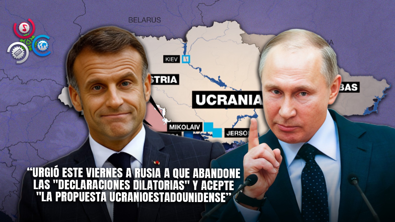 Emmanuel Macron Aboga Por Una Pausa Humanitaria Para Ucrania