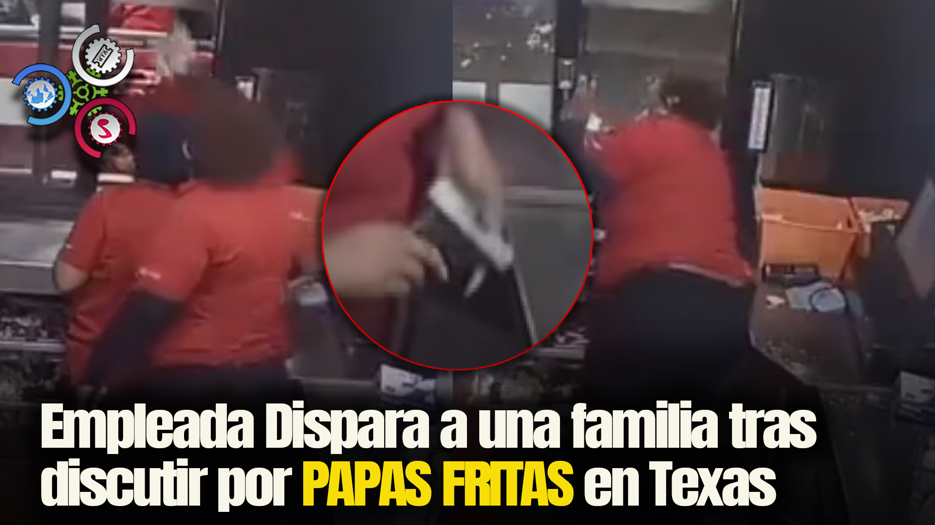 Empleada DISPARA A Una Familia Tras Discutir Por Papas Fritas En Texas