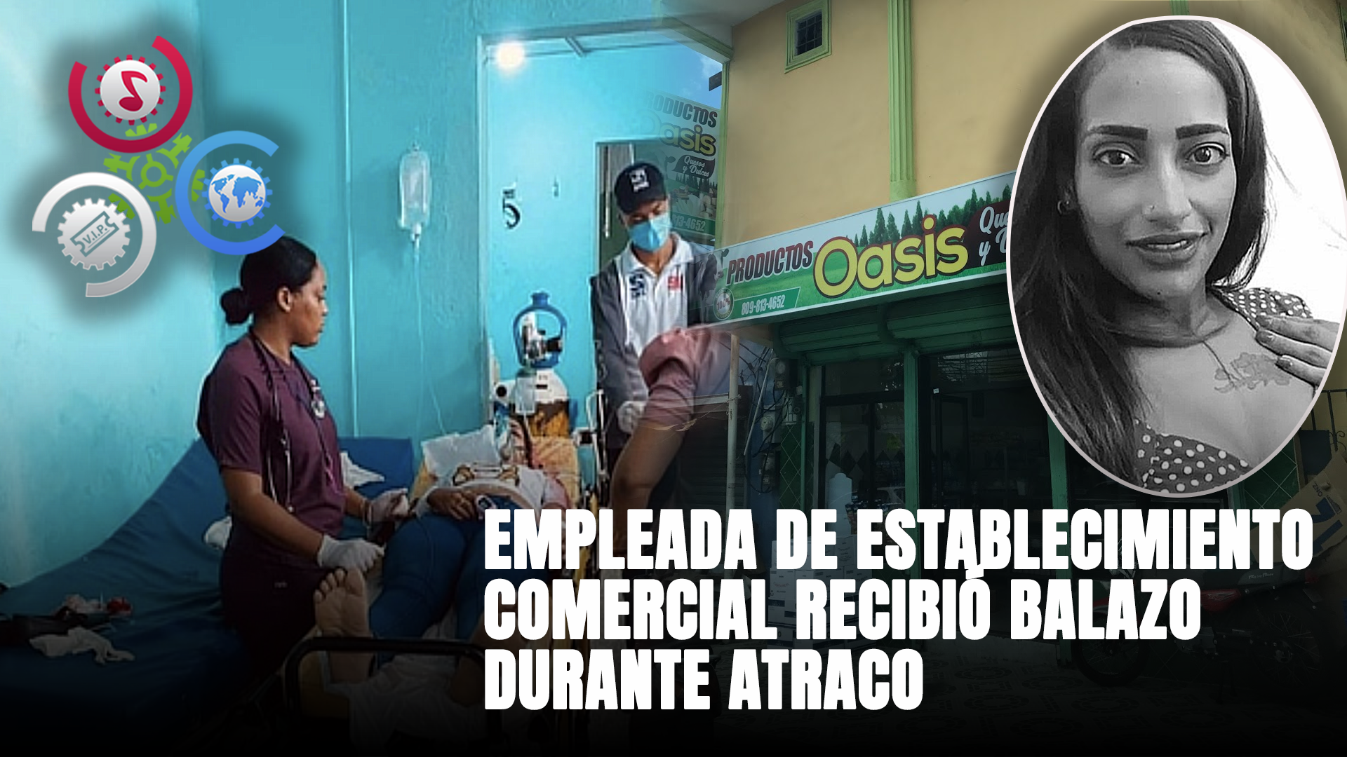 Empleada De Establecimiento Comercial Recibe Impacto De Bala En Momento De Atraco