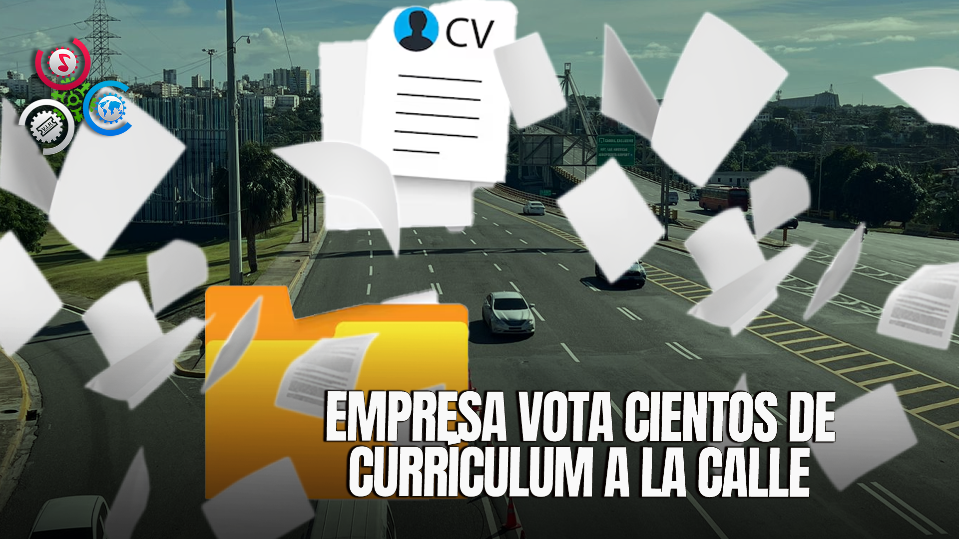 Currículos Arrojados En Las Calles, Generando Indignación Sobre El Trato A Los Solicitantes De Empleo