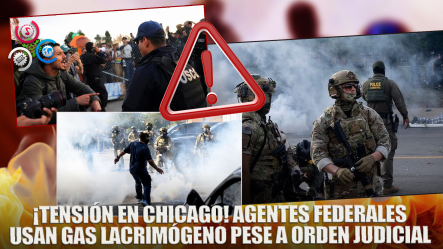 En Chicago, Agentes Federales Dispararon Gases Lacrimógenos Pese A La Restricción De Un Juez