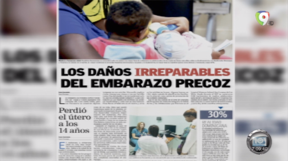 En Hoy Mismo Comentan Sobre Los Daños Irreparables Del Embarazo Precoz