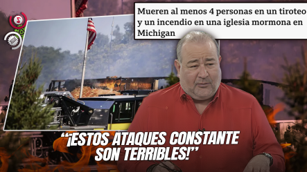 En Michigan, Un Hombre Irrumpe Con Un Carro En Iglesia, Dispara Contra Feligreses Y La Incendia