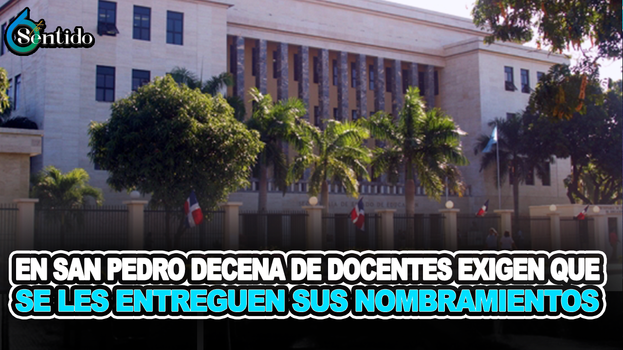 En San Pedro Decena De Docentes Exigen Que Se Les Entreguen Sus Nombramientos – 6to Sentido By Cachicha
