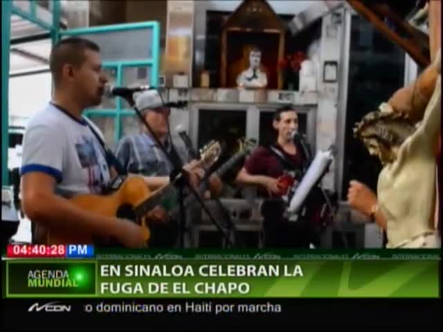 Celebran En Sinaloa La Fuga De El Chapo