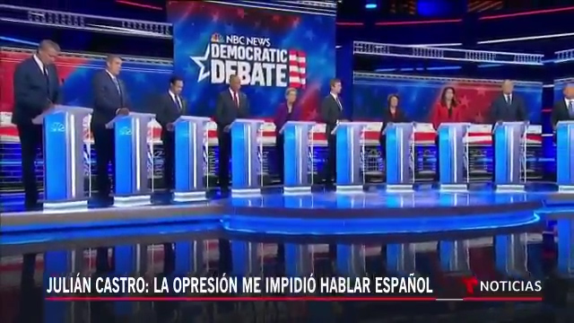 “En El Tiempo De Mis Abuelos, El Español Era Menospreciado… Ahora Es Celebrado”, Dijo El único Precandidato Hispano A La Presidencia