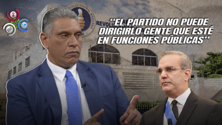 Chu Vásquez Sobre El PRM: “En Este Gobierno No Hay Socios Ni Cómplices De La Corrupción”