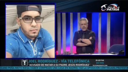 ¡En Exclusiva! Juan La Mur Entrevista Vía Telefónica Con El Joven Acusado De Matar A Su Padre