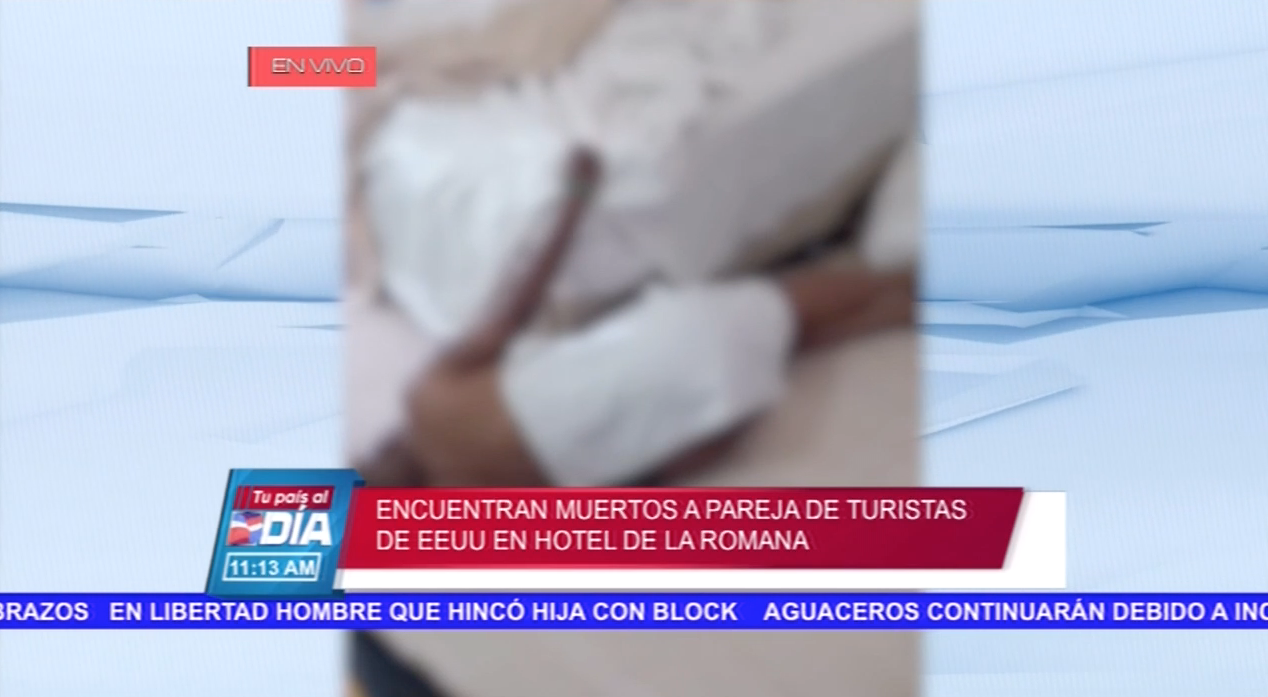 Encuentran Muertos A Pareja De Turistas De EE.UU En La Romana