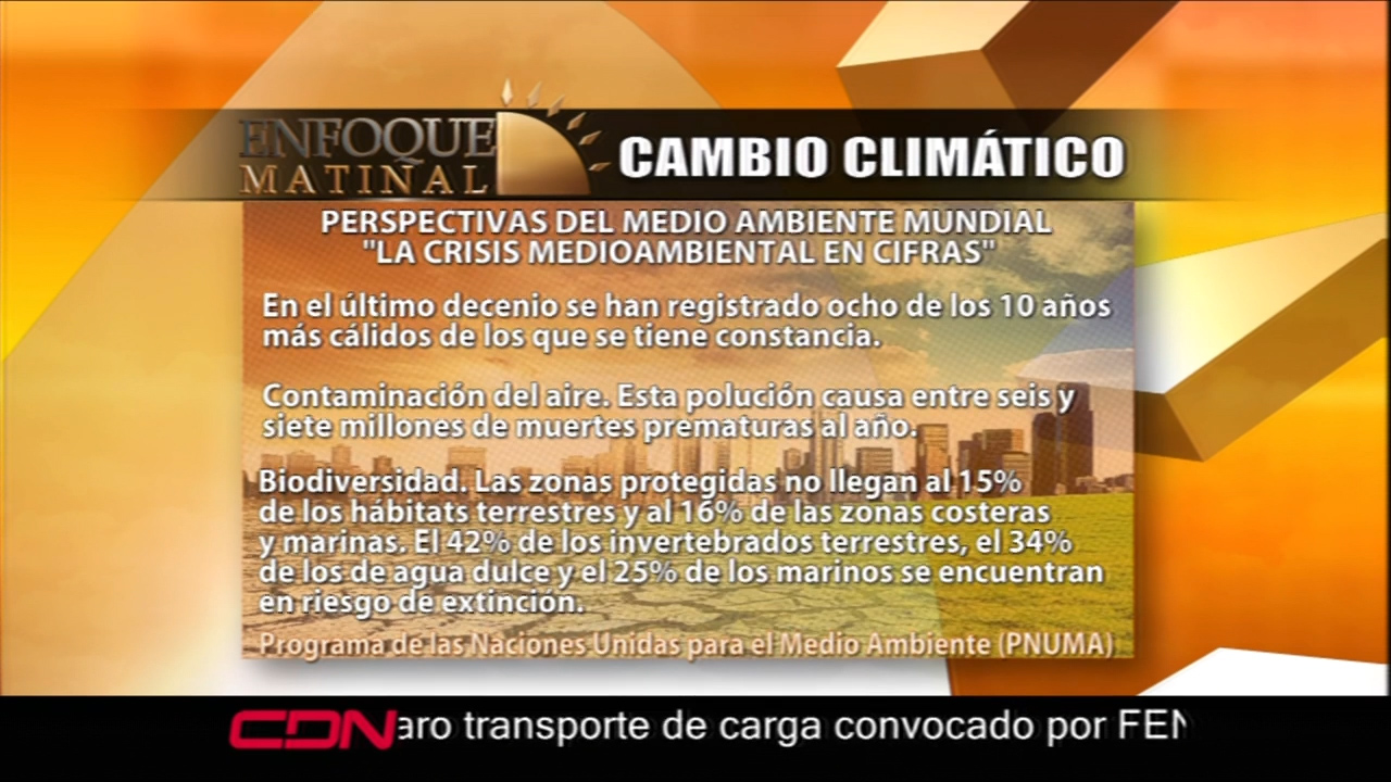 “El Pueblo Aprende Sufriendo” La Crisis Medioambiental En Cifras