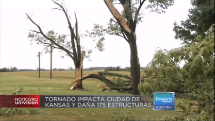 Tornado Impacta La Ciudad De Kansas Y Daña 175 Estructuras