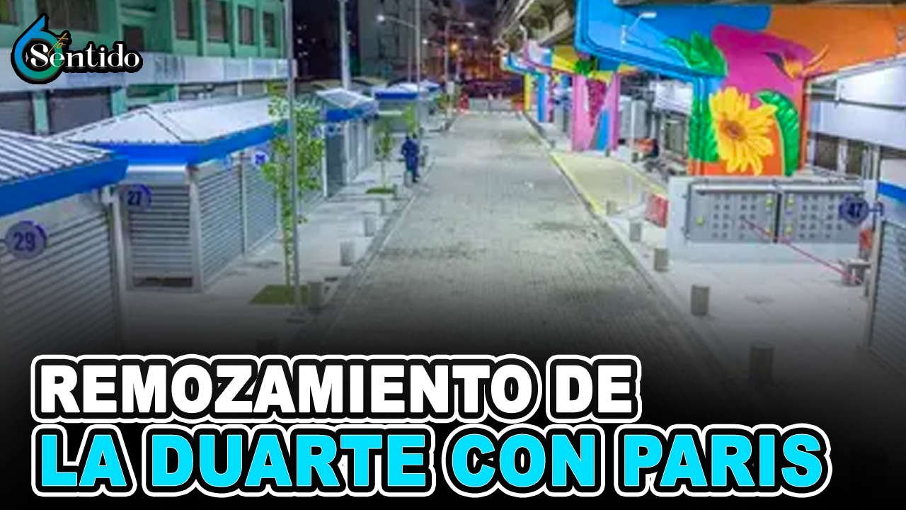Entregan Parte De Remozamiento Duarte Con París | 6to Sentido