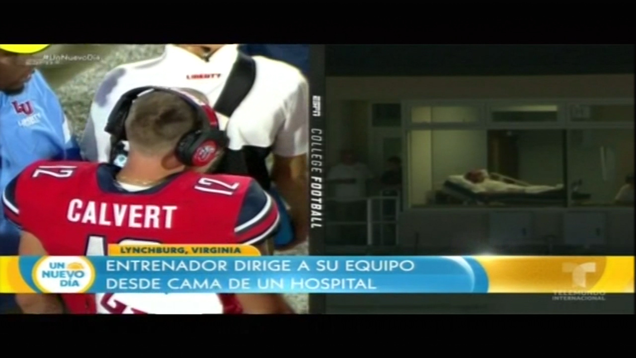 Entrenador  Dirige A Su Equipo Desde Cama De Un Hospital