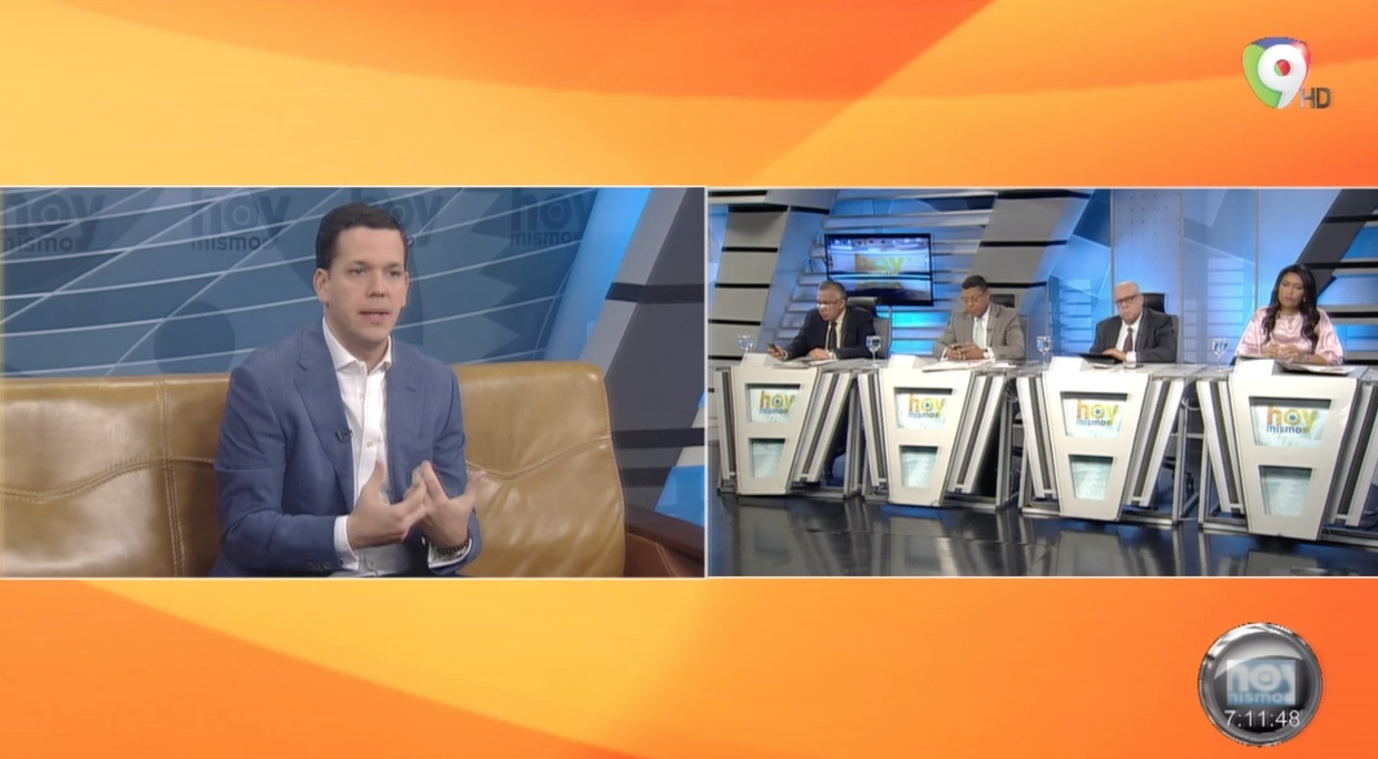 Entrevista A  Hugo Veras Aspirante A La Alcaldía En El Distrito Nacional PRD En Hoy Mismo