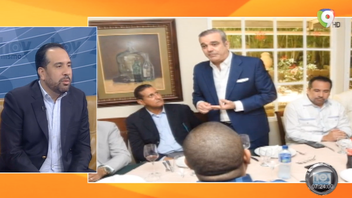 Entrevista A Alberto Rodriguez Quien Nos Habla Del Proyecto De Luis Abinader