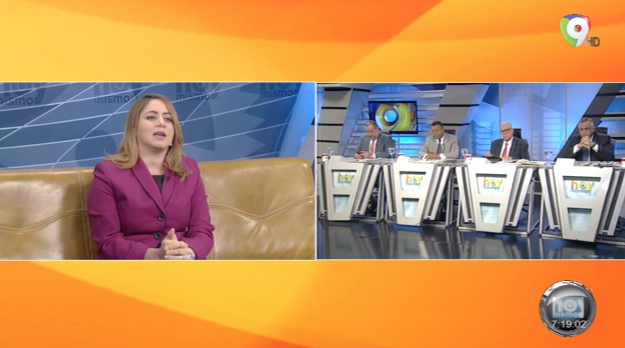 Entrevista Con Gloria Reyes Diputada Al Congreso PRM En Hoy Mismo