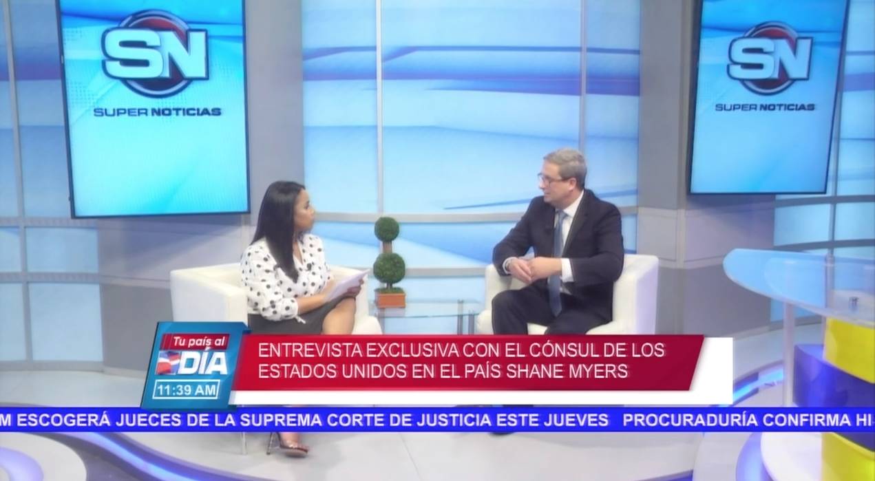 Entrevista Exclusiva Con El Cónsul De Los Estados Unidos En El País, Shane Myers