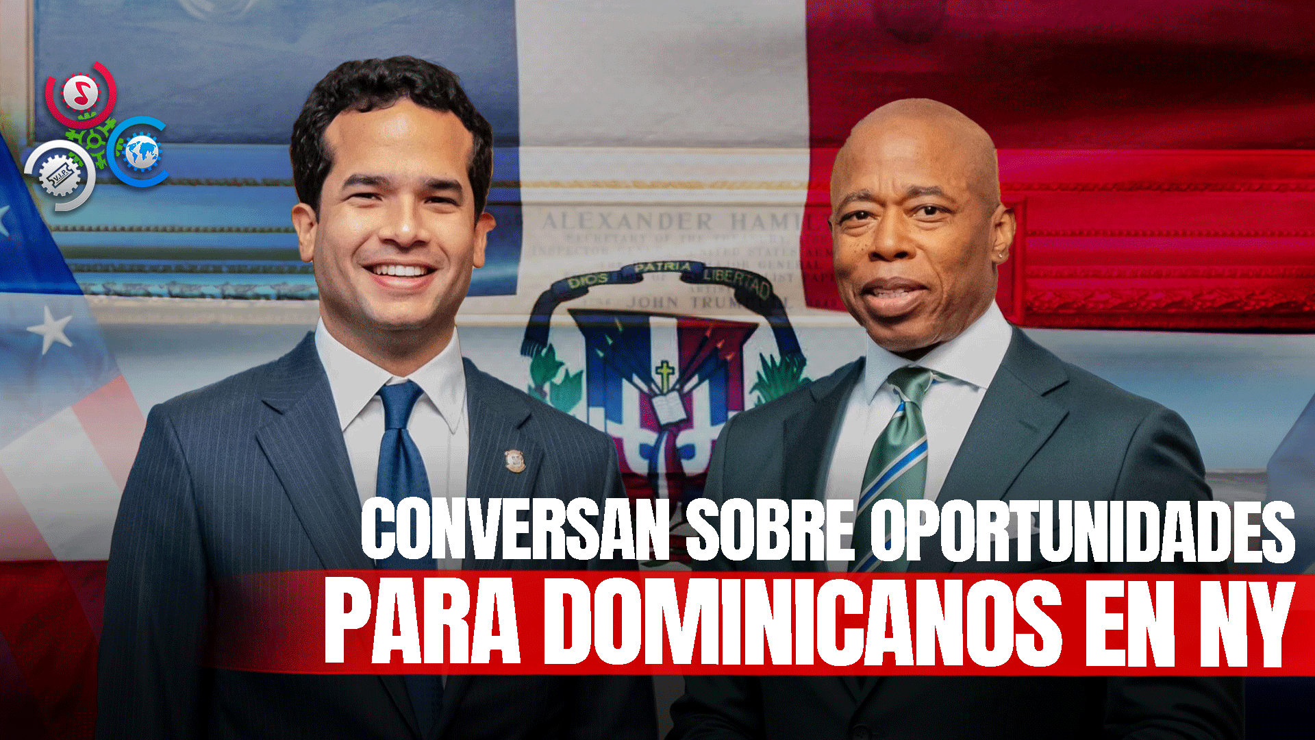 Omar Fernández Y Alcalde Eric Adams Dialogan Sobre Mejorar Situación De Dominicanos En Nueva York