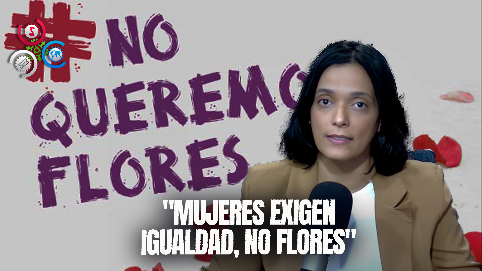 Erinia Peralta: Las Mujeres No Quieren Flores En Su Día, Sino Igualdad De Derechos