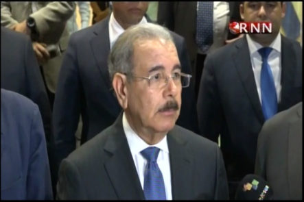 Danilo  Medina: Es Lo Más Cerca Que Hemos Estado En Un Acuerdo
