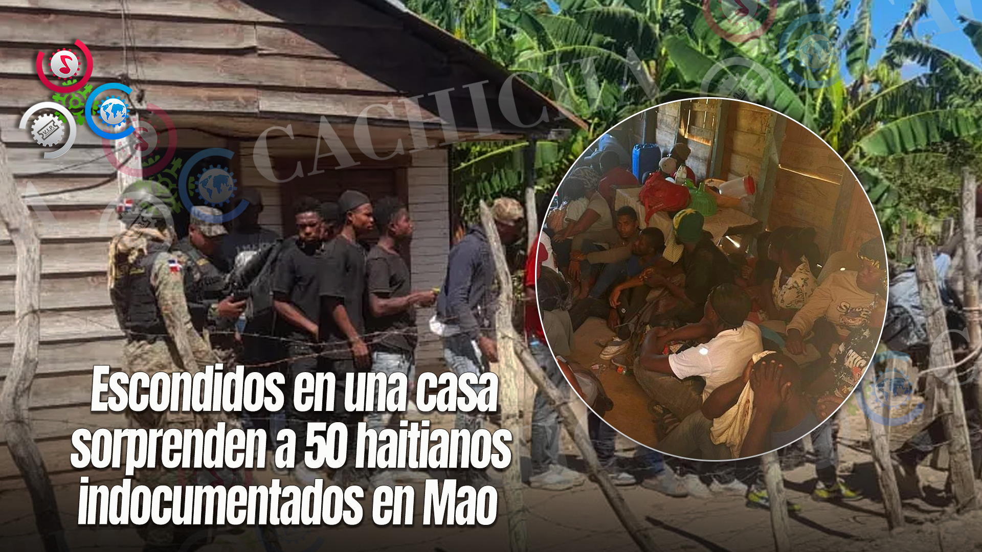 Ejército Dominicano Detecta Vivienda Con 50 Haitianos En Situación Irregular En Mao, Valverde
