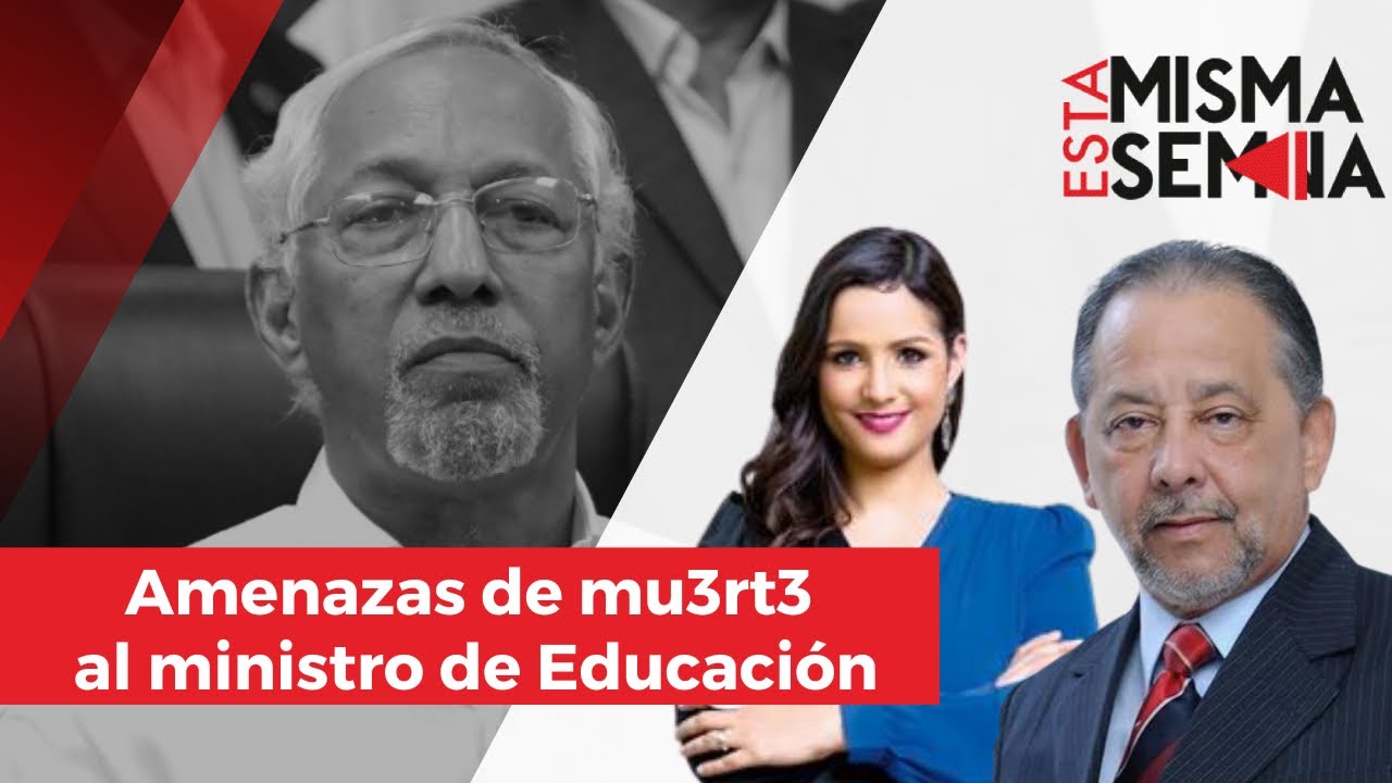 Lo Que Dijo Huchi Lora Sobre Menazas Al Ministro De Educación