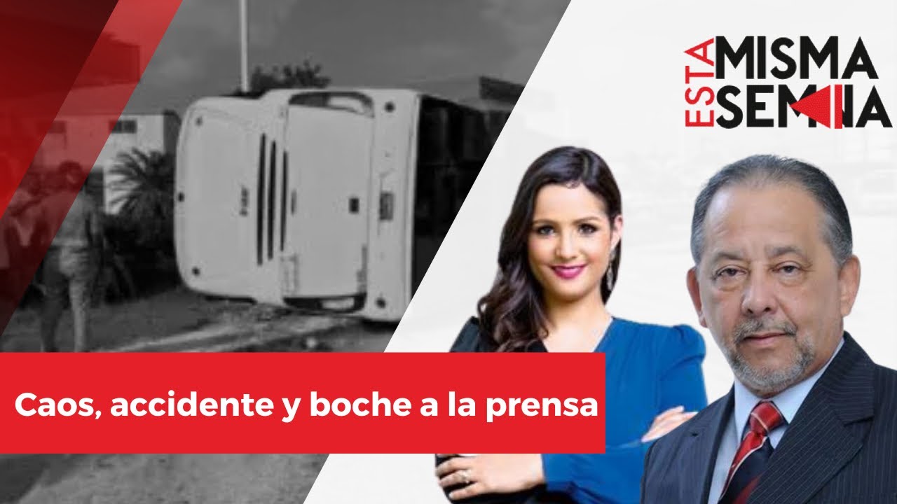Huchi Lora Lo Dice Todo | Caos, Accidente Y Boche A La Prensa