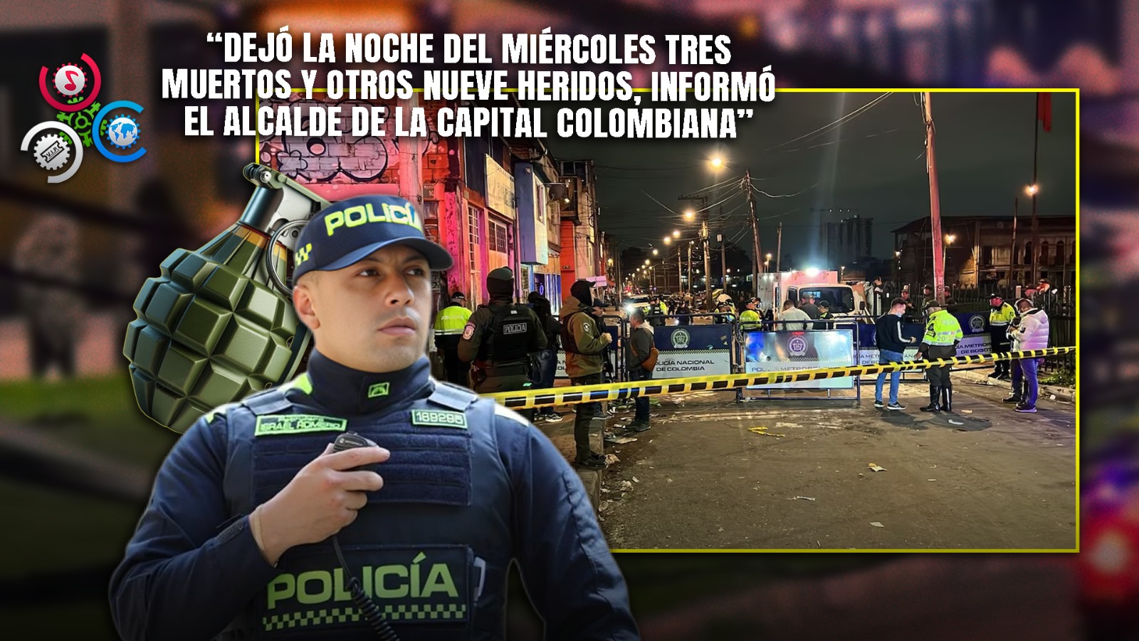 Estallido De Granada En Pleno Centro De Bogotá Genera Caos Y Pánico