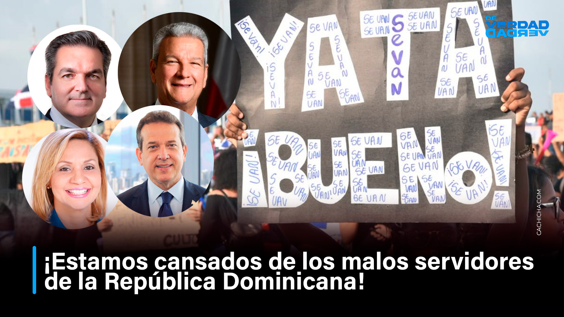 ¡Estamos Cansados De Los Malos Servidores De La República Dominicana!