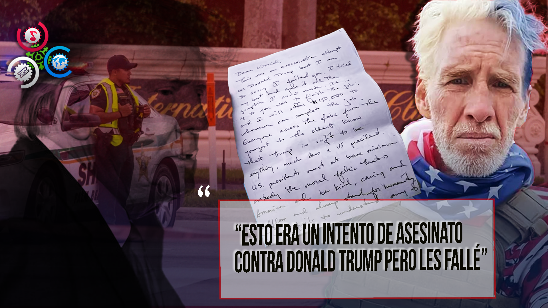 Revelan Escalofriante Carta Del Segundo Sospechoso De Asesinato A Trump