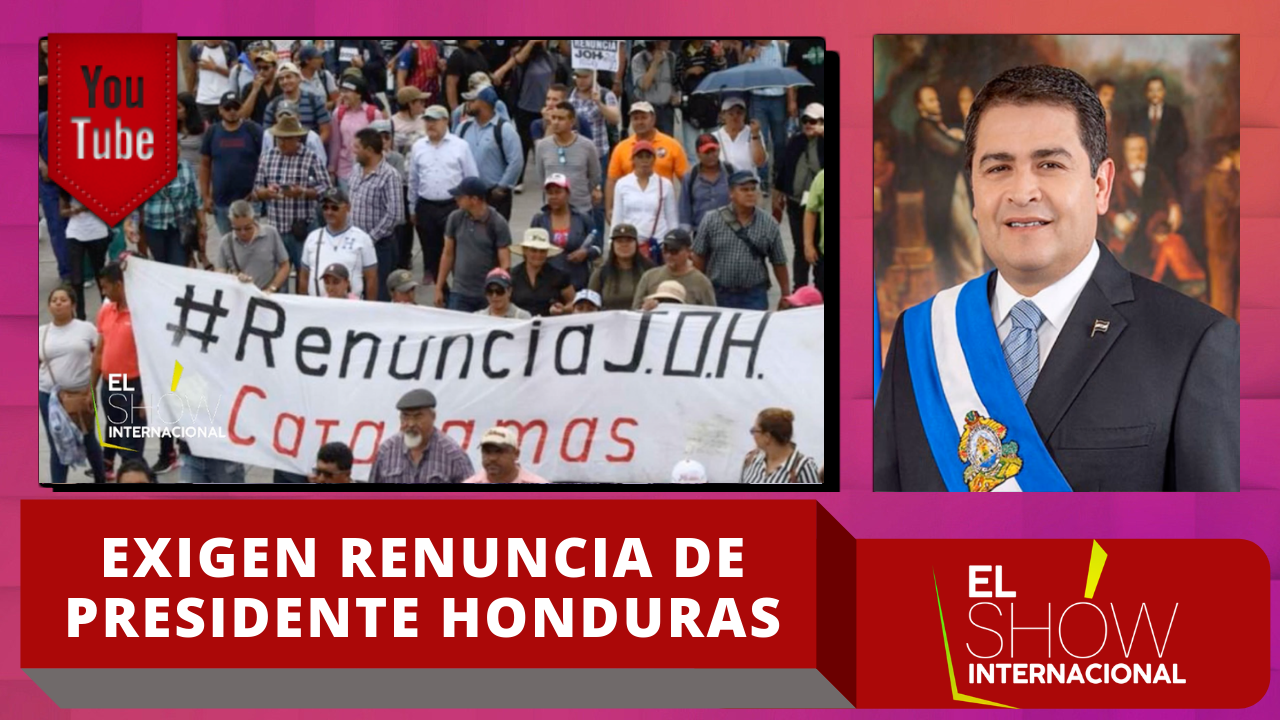 Exigen Renuncia De Presidente Honduras Por Uso De Dinero De Narcos