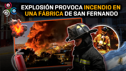 Explosión En Fábrica Química De San Fernando Provoca Incendio Y Amplio Operativo