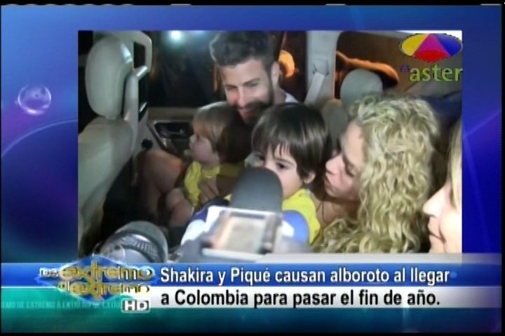 Farándula Extrema: Shakira Y Piqué Causan Alboroto Al Llegar A Colombia El Fin De Año