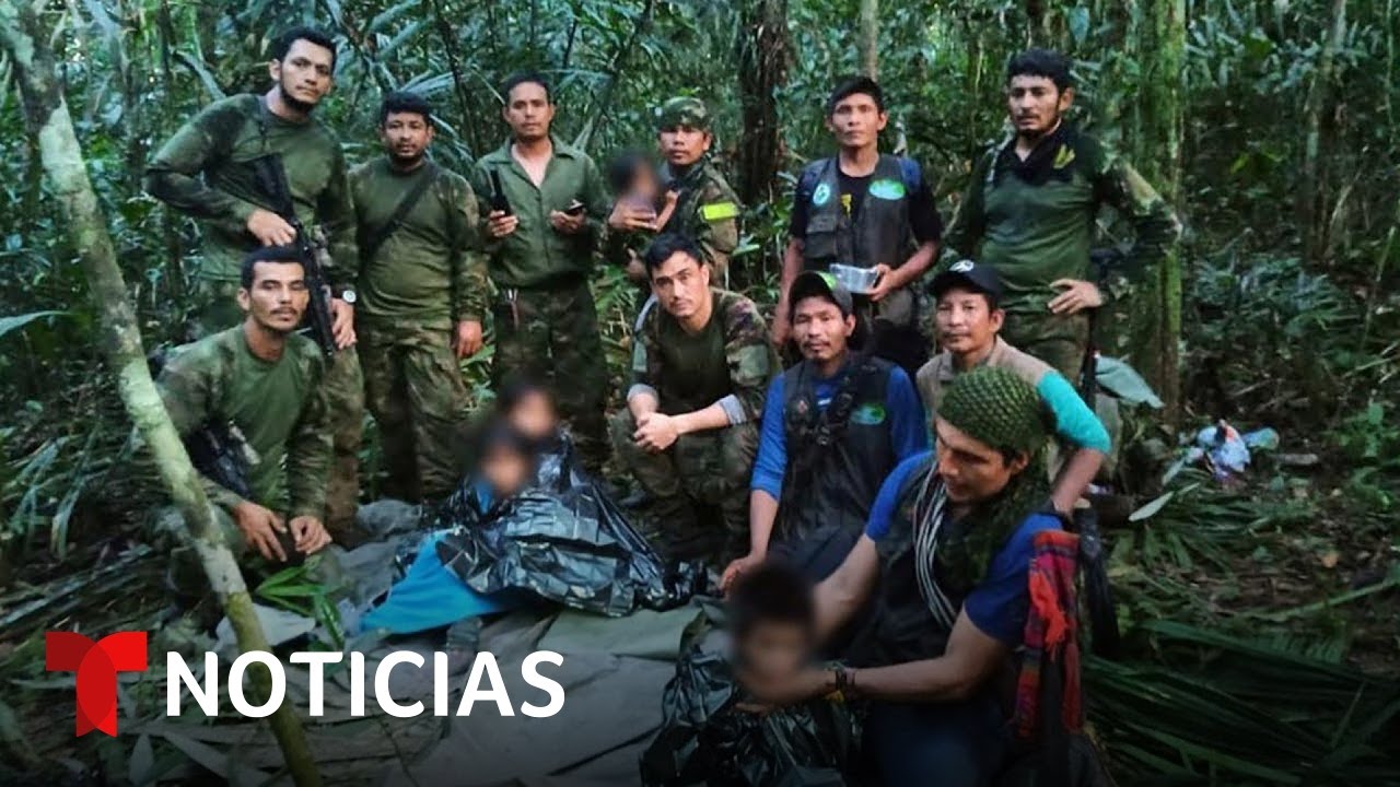 Aparecen Con Vida Los Niños Perdidos En Una Selva De Colombia