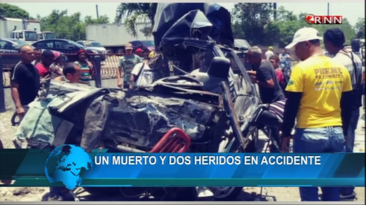 Un Muerto Y Dos Heridos En Accidente