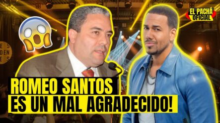 Félix Cabrera: Romeo Santos Es Un Mal Agradecido E Ingrato