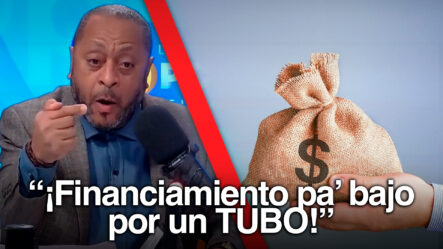 Michael Miguel: “¡Financiamiento Pa’ Bajo  Por Un TUBO!”