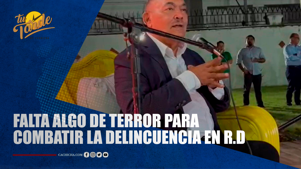 Falta Algo De TERROR Para Combatir La Delincuencia En R.D. | Tu Tarde