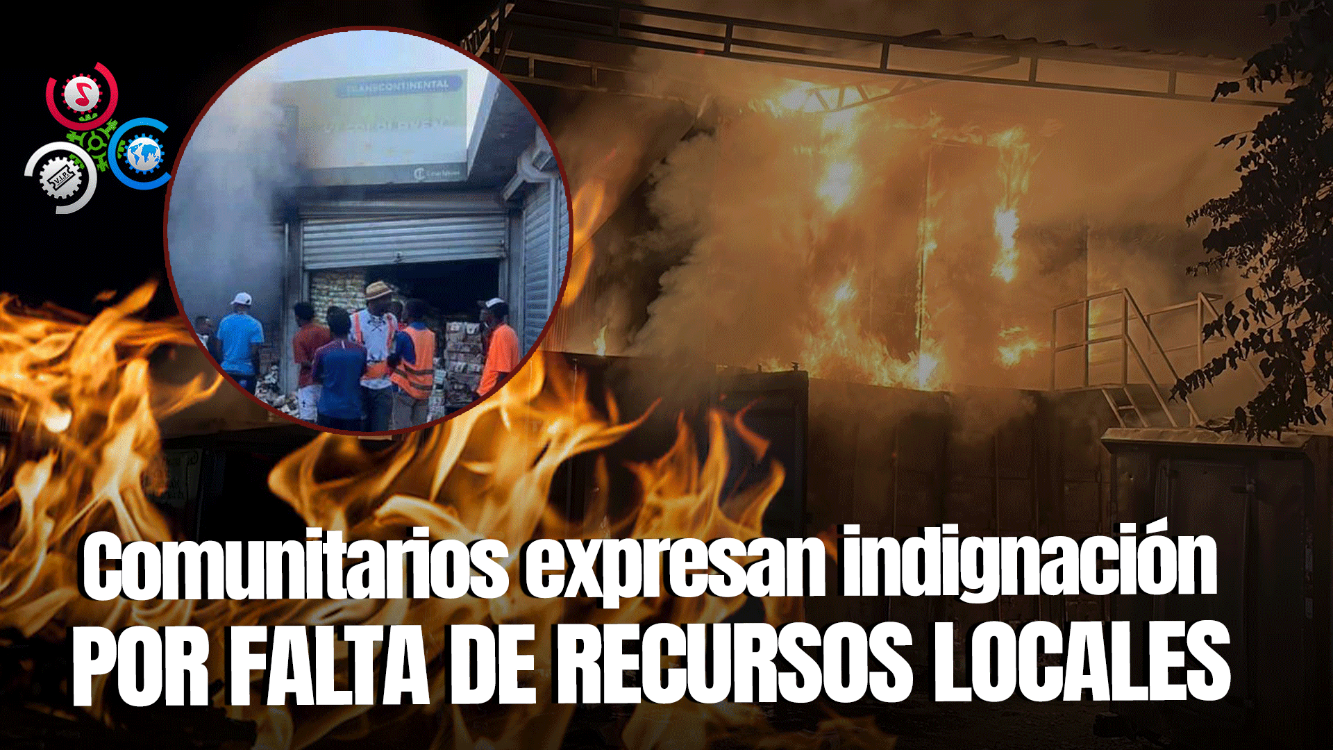 Devastador Incendio Destruye área Comercial En La Frontera De El Carrizal, Elías Piña