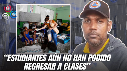 Familias Todavía Siguen Refugiadas En Centro Educativo El Túnel De Capotillo Tras Paso De Melissa