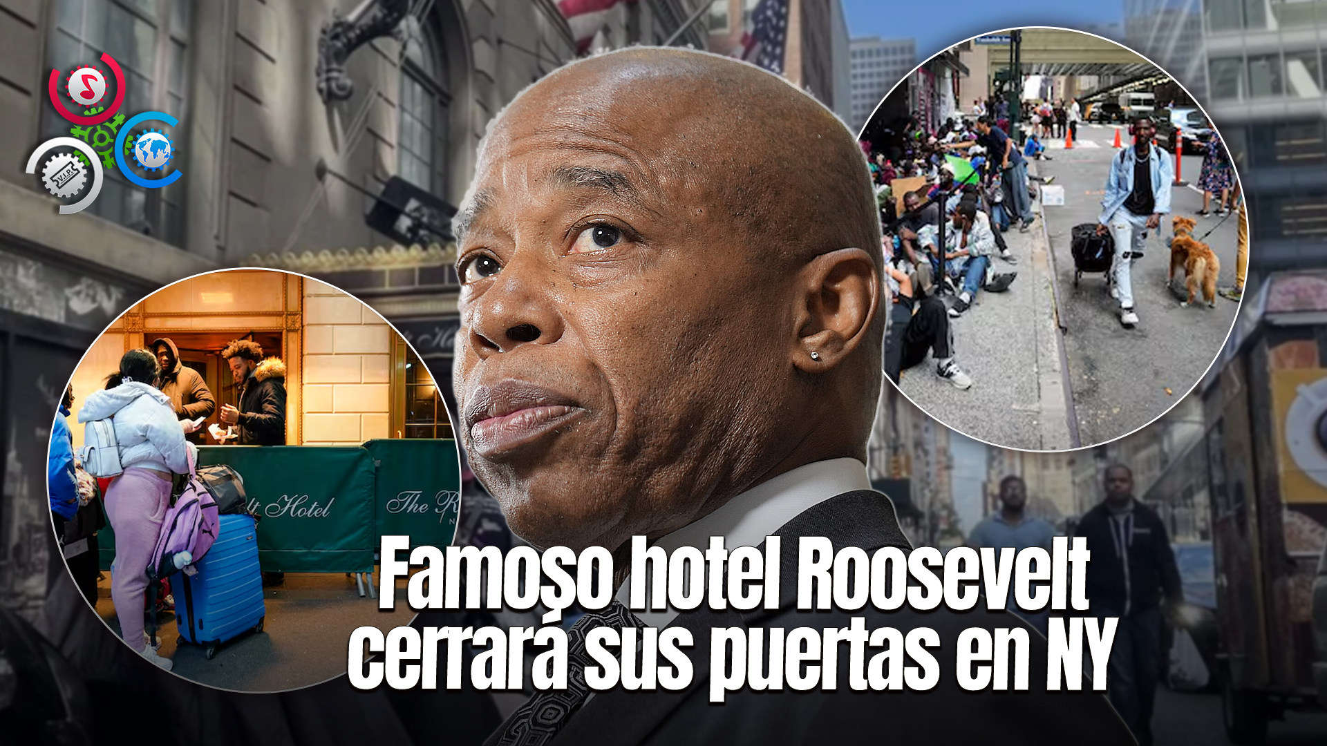 Eric Adams Anuncia El Cierre Del Albergue Para Migrantes En El Hotel Roosevelt